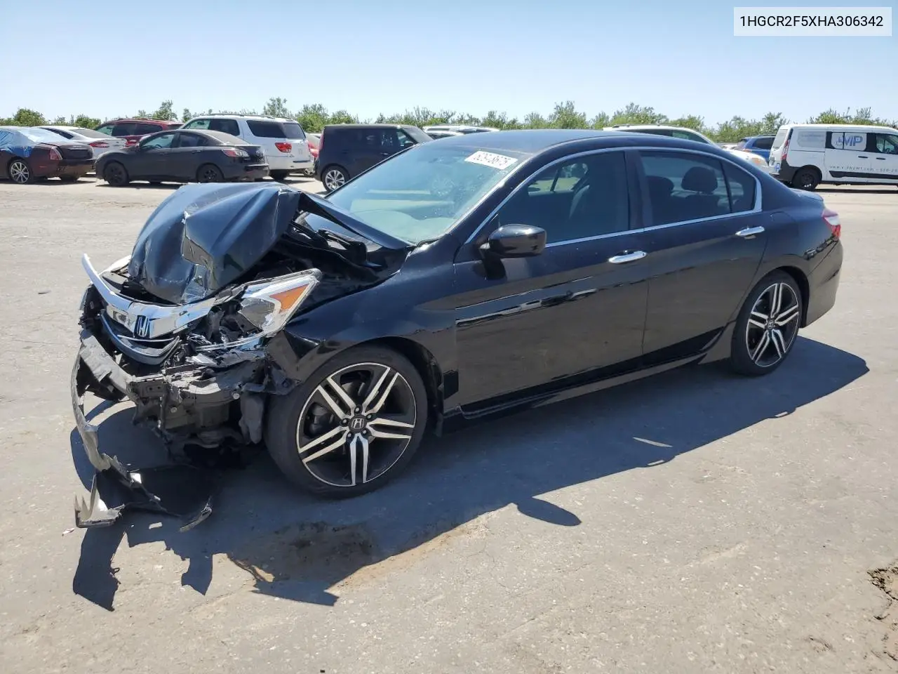 2017 Honda Accord Sport VIN: 1HGCR2F5XHA306342 Lot: 62948675