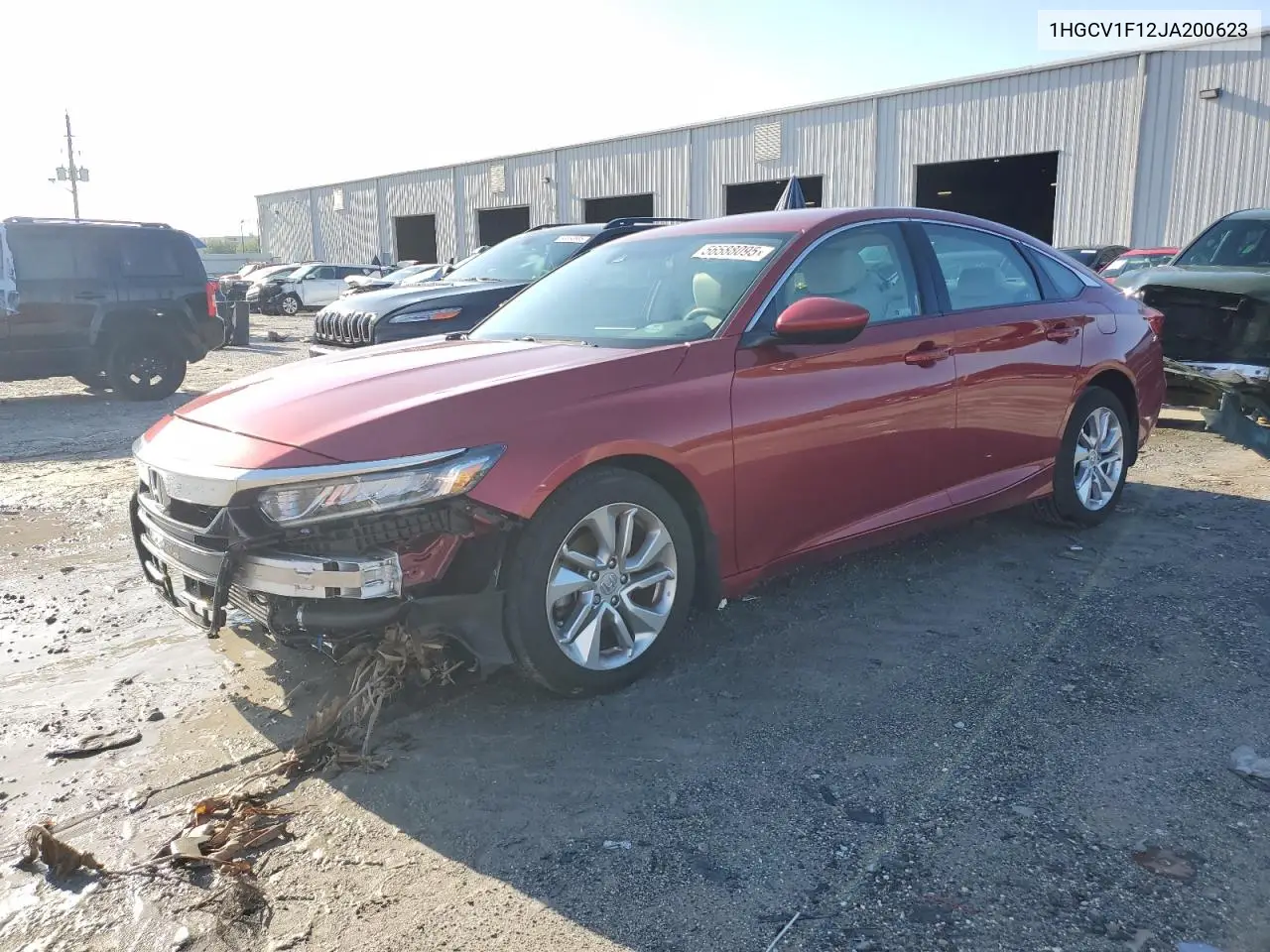 2018 Honda Accord Lx VIN: 1HGCV1F12JA200623 Lot: 56588095