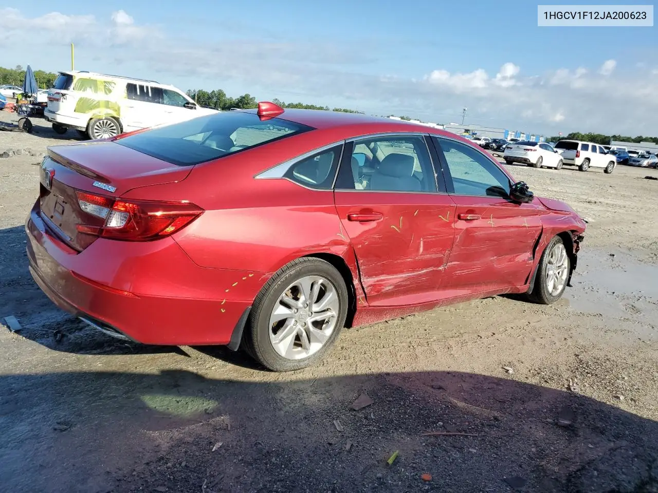 2018 Honda Accord Lx VIN: 1HGCV1F12JA200623 Lot: 56588095