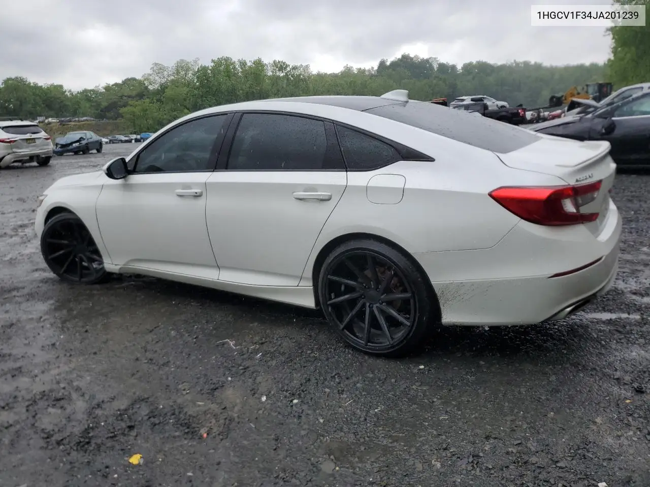 2018 Honda Accord Sport VIN: 1HGCV1F34JA201239 Lot: 56598275