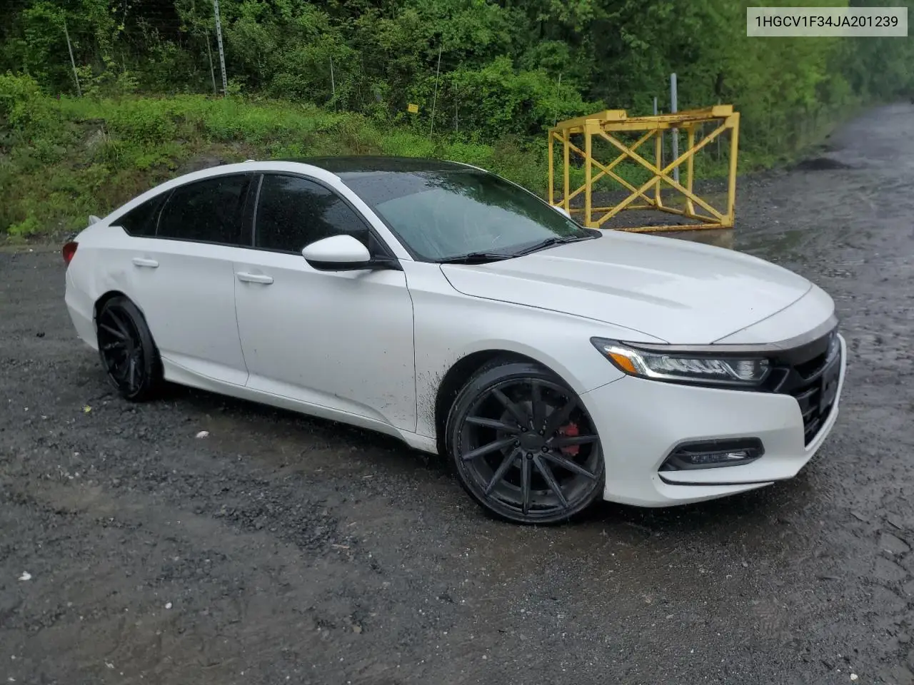 2018 Honda Accord Sport VIN: 1HGCV1F34JA201239 Lot: 56598275
