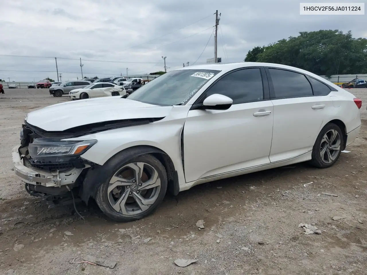 2018 Honda Accord Exl VIN: 1HGCV2F56JA011224 Lot: 58413975