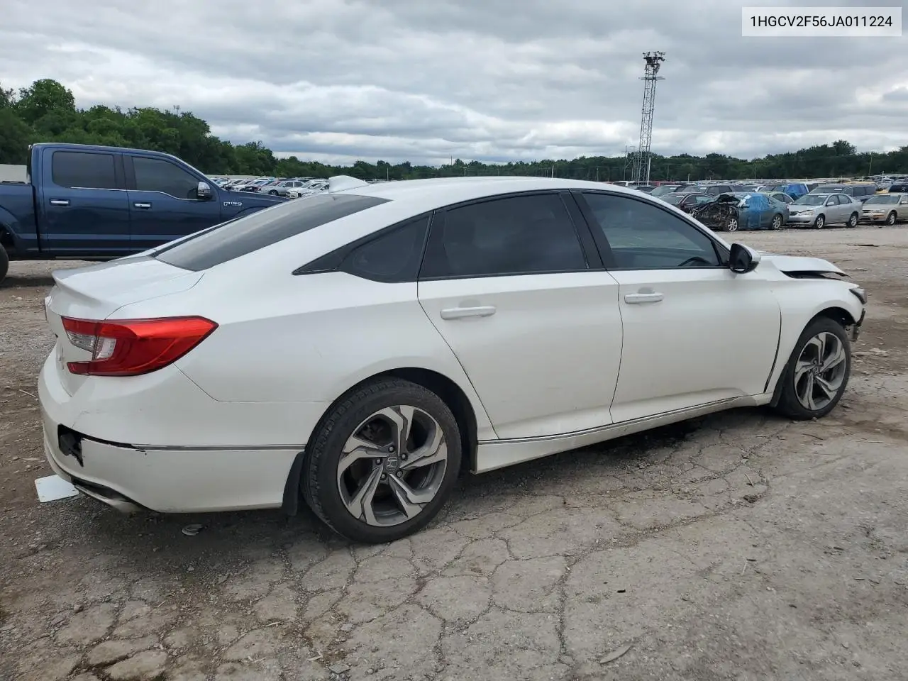 2018 Honda Accord Exl VIN: 1HGCV2F56JA011224 Lot: 58413975
