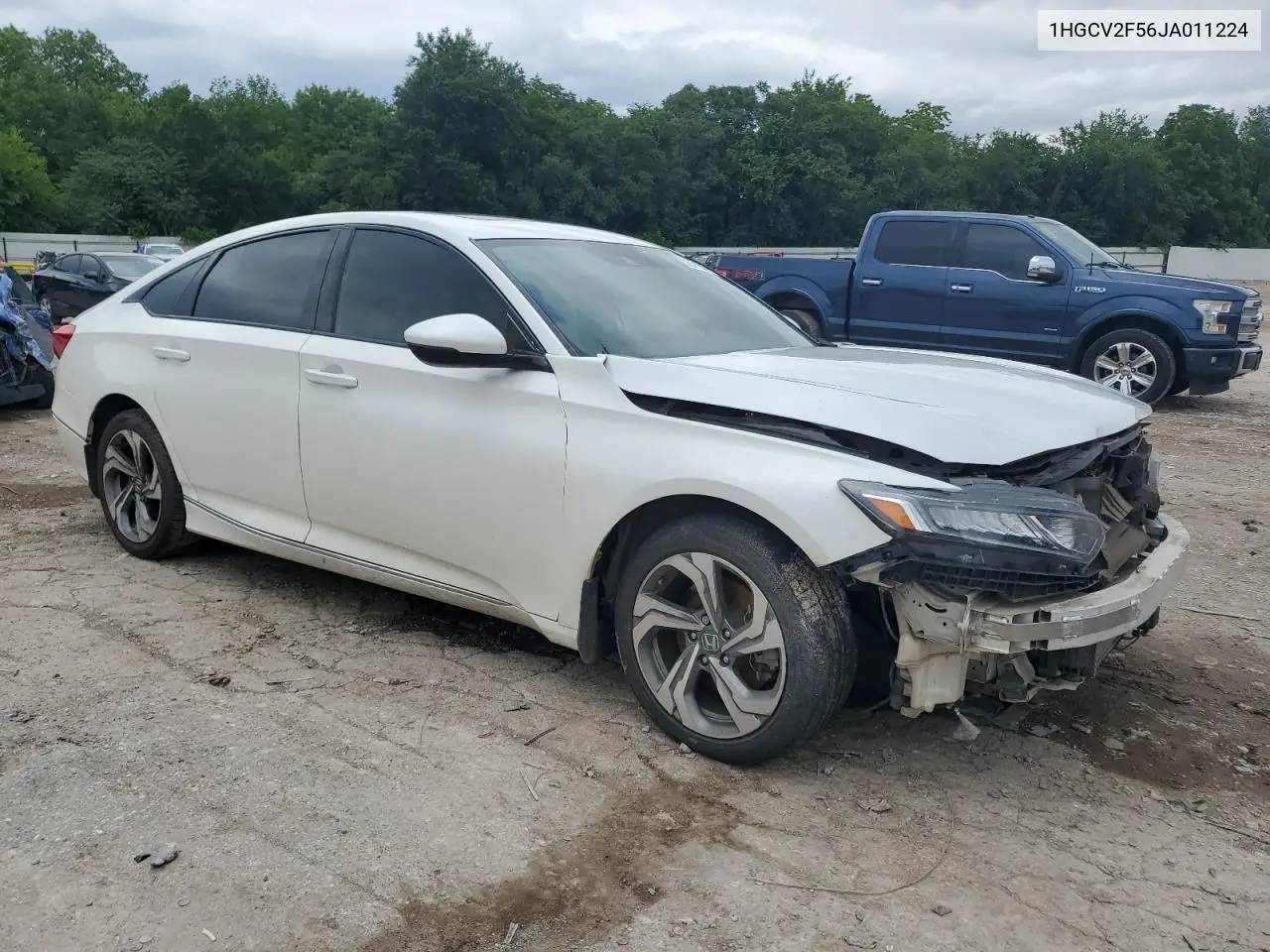 2018 Honda Accord Exl VIN: 1HGCV2F56JA011224 Lot: 58413975