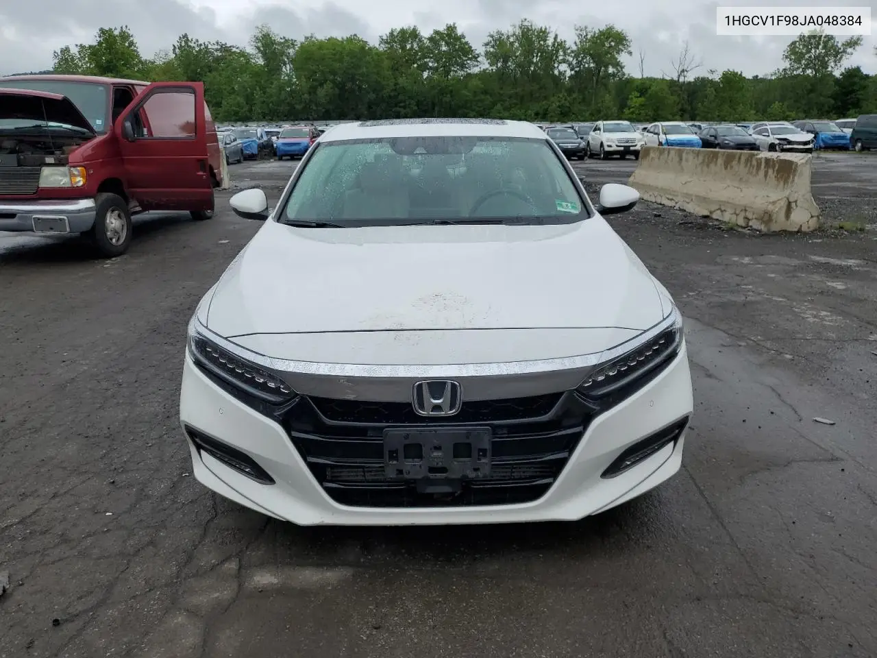 2018 Honda Accord Touring VIN: 1HGCV1F98JA048384 Lot: 58631325