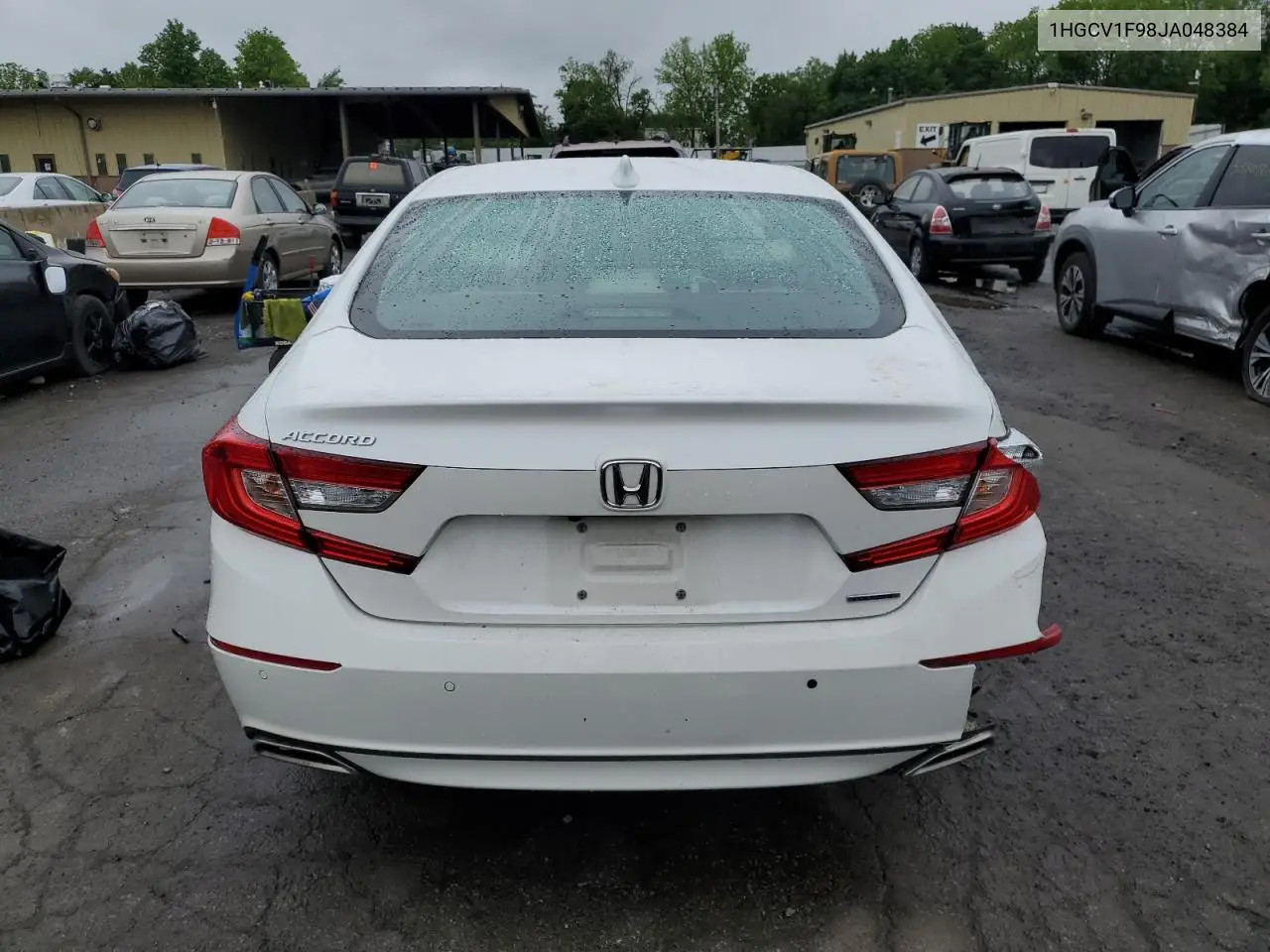 2018 Honda Accord Touring VIN: 1HGCV1F98JA048384 Lot: 58631325