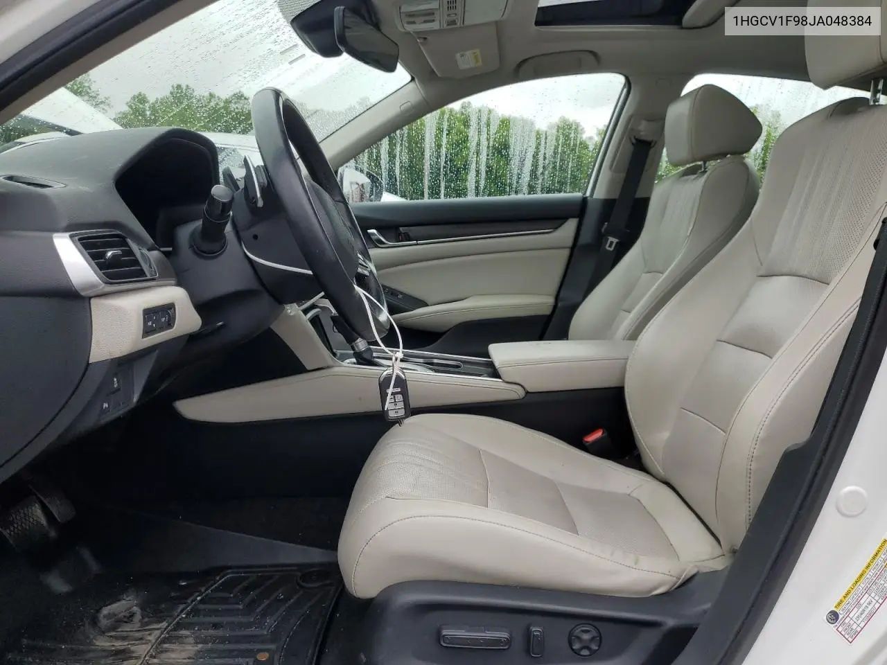 2018 Honda Accord Touring VIN: 1HGCV1F98JA048384 Lot: 58631325