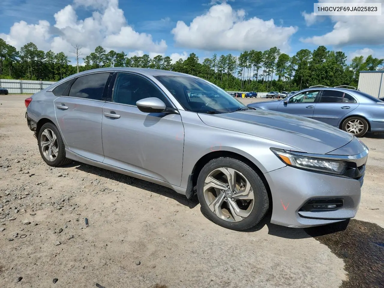 2018 Honda Accord Exl VIN: 1HGCV2F69JA025823 Lot: 62683195