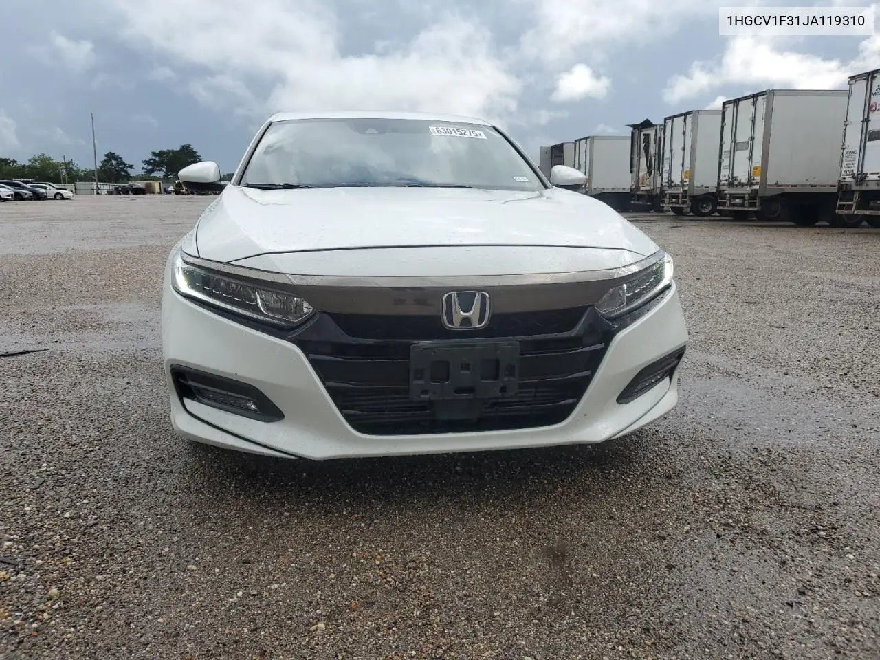 2018 Honda Accord Sport VIN: 1HGCV1F31JA119310 Lot: 63015275