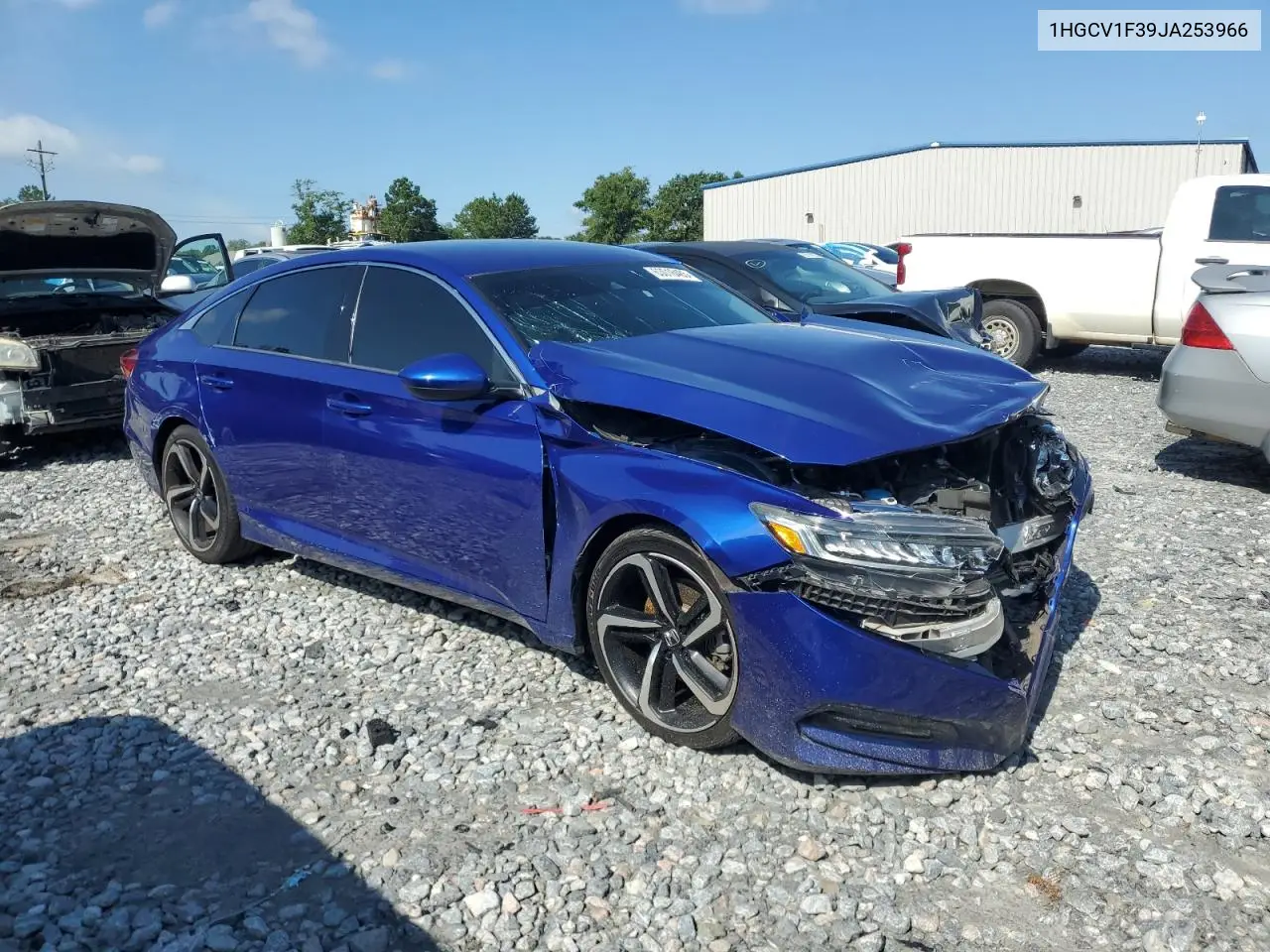 2018 Honda Accord Sport VIN: 1HGCV1F39JA253966 Lot: 63016485
