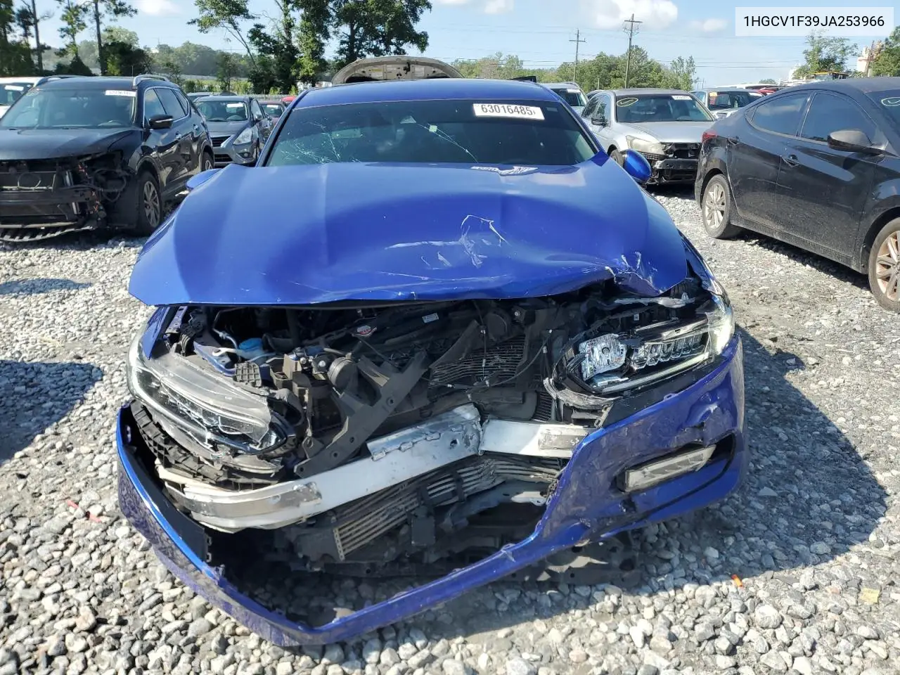 2018 Honda Accord Sport VIN: 1HGCV1F39JA253966 Lot: 63016485