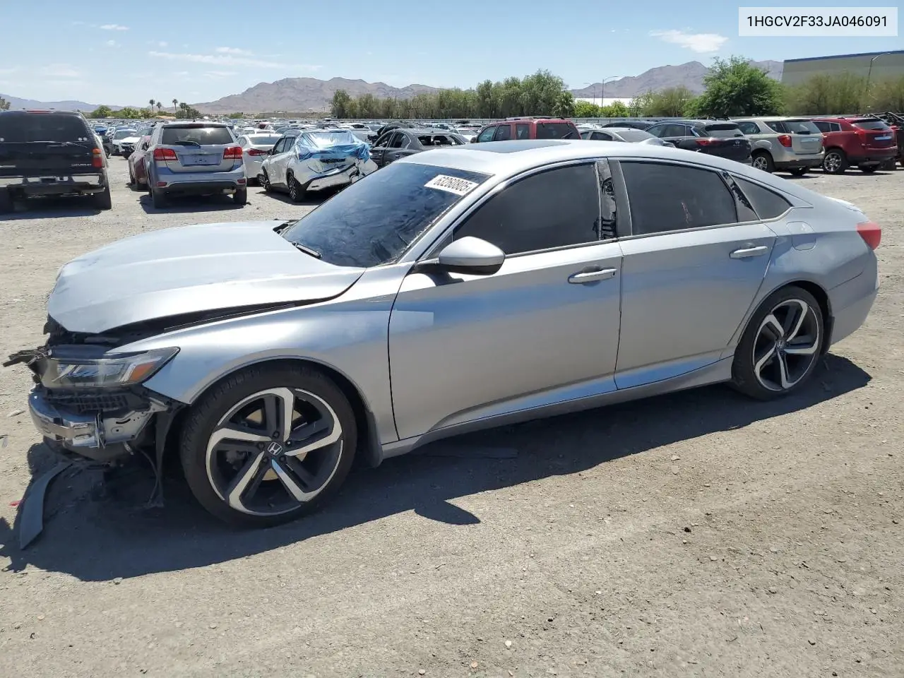 2018 Honda Accord Sport VIN: 1HGCV2F33JA046091 Lot: 63260805