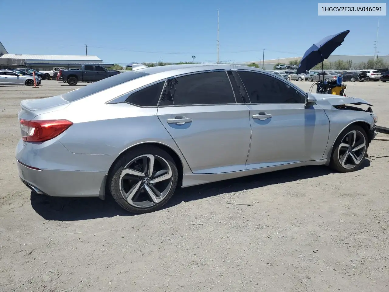2018 Honda Accord Sport VIN: 1HGCV2F33JA046091 Lot: 63260805