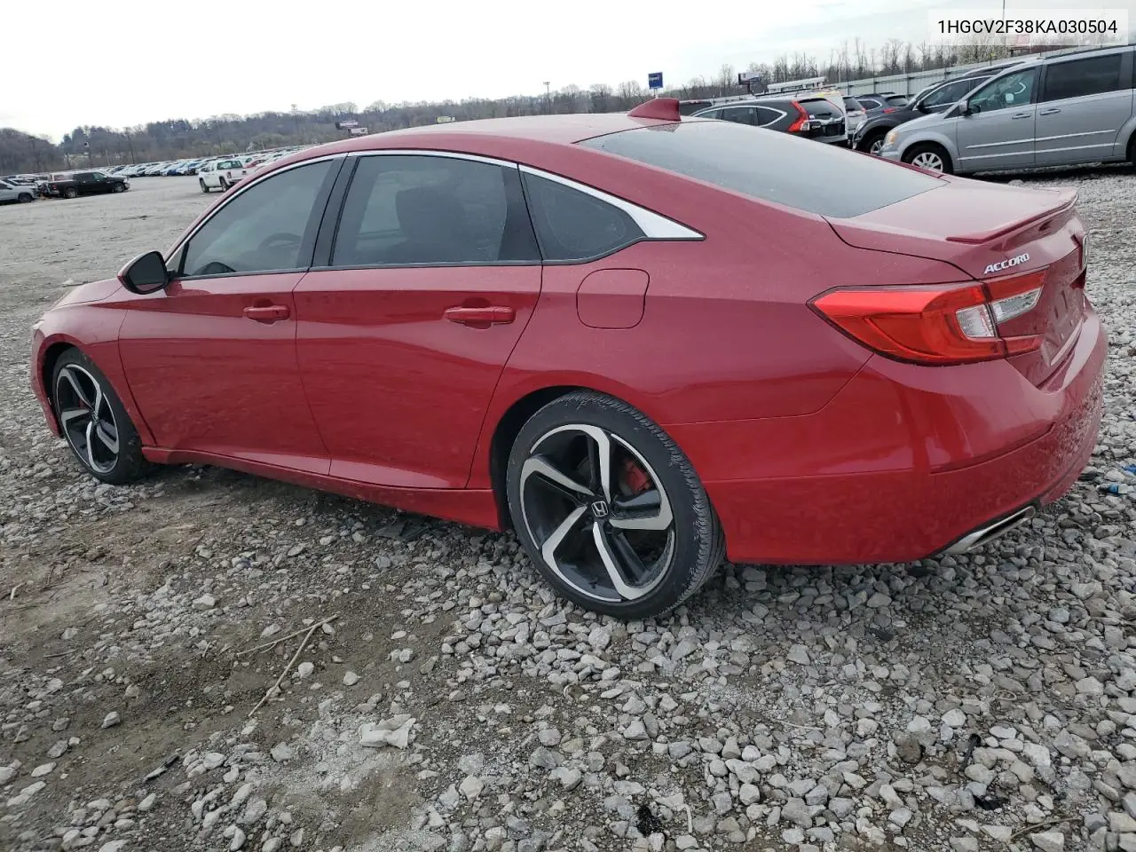 2019 Honda Accord Sport VIN: 1HGCV2F38KA030504 Lot: 50377295