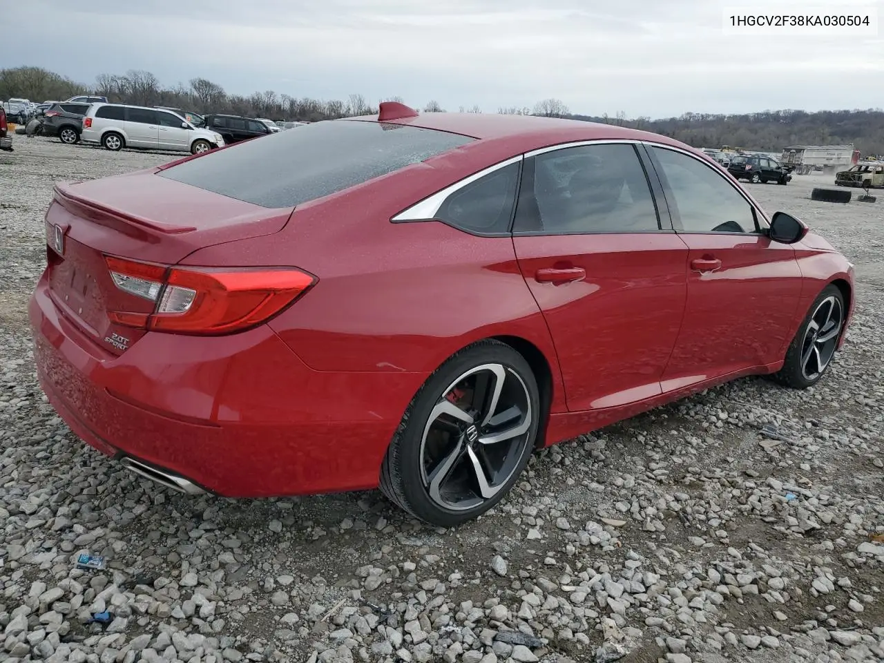 2019 Honda Accord Sport VIN: 1HGCV2F38KA030504 Lot: 50377295