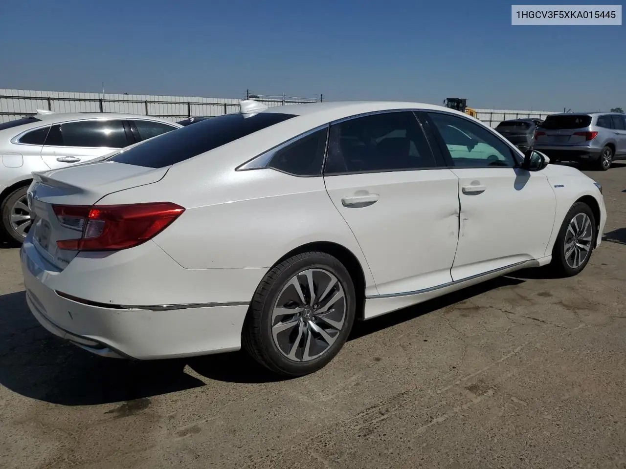 2019 Honda Accord Hybrid Exl VIN: 1HGCV3F5XKA015445 Lot: 54978575