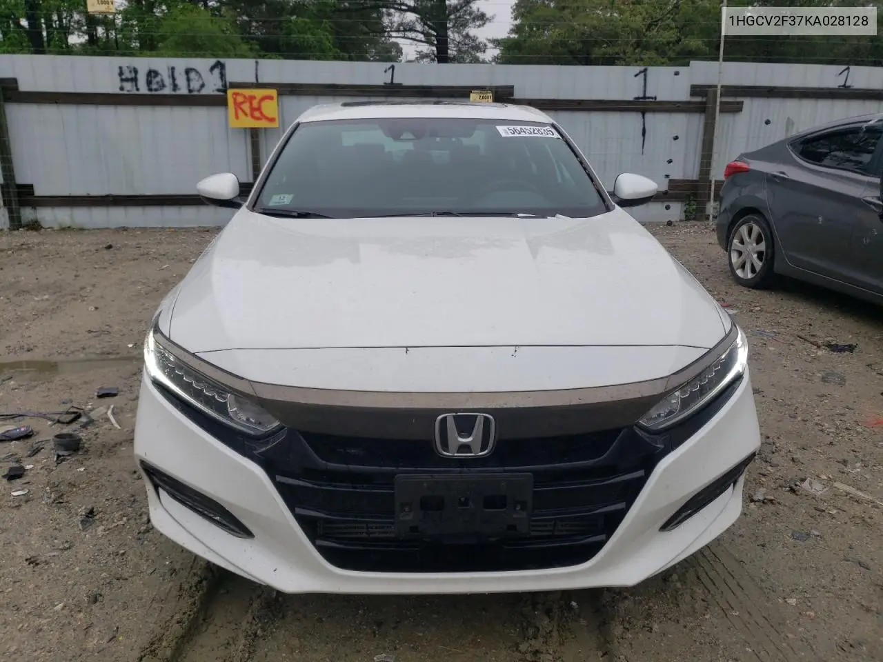 2019 Honda Accord Sport VIN: 1HGCV2F37KA028128 Lot: 56452835