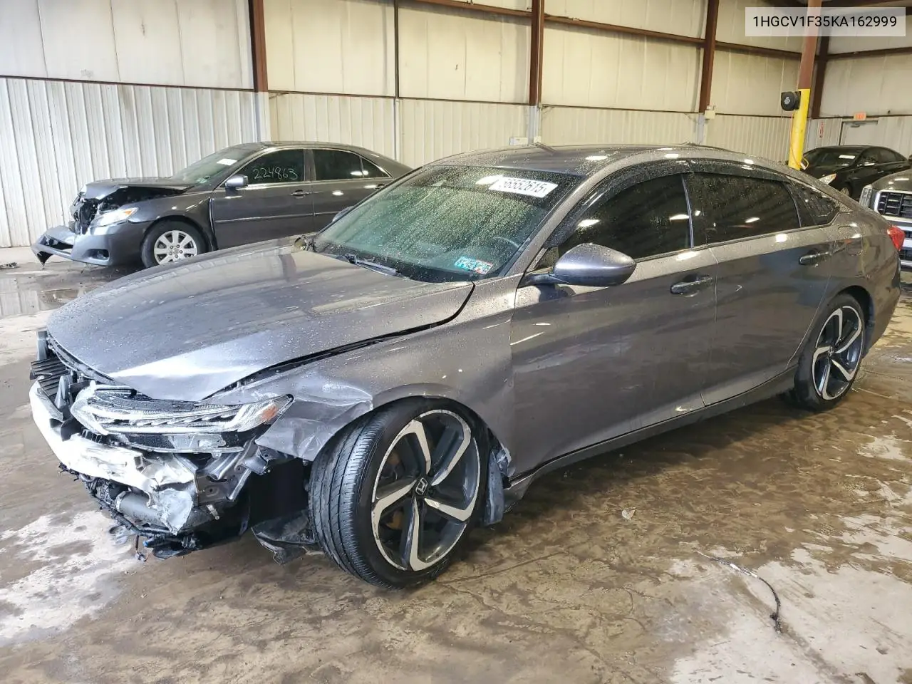 2019 Honda Accord Sport VIN: 1HGCV1F35KA162999 Lot: 56552615
