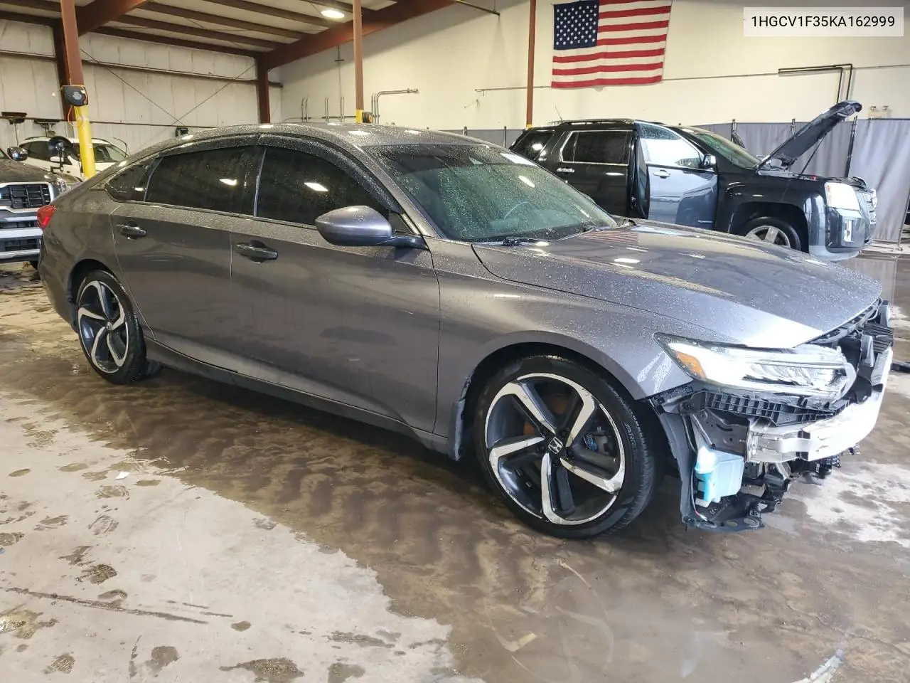 2019 Honda Accord Sport VIN: 1HGCV1F35KA162999 Lot: 56552615