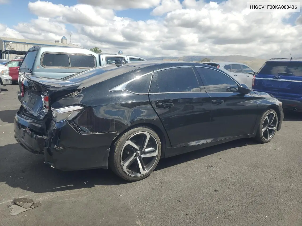 2019 Honda Accord Sport VIN: 1HGCV1F30KA080436 Lot: 56984015