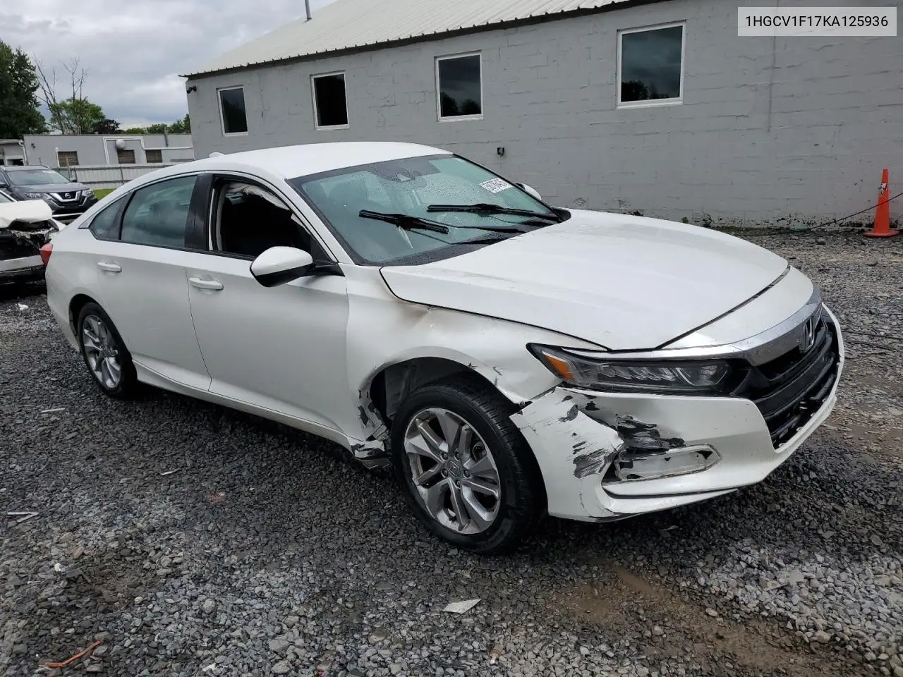 2019 Honda Accord Lx VIN: 1HGCV1F17KA125936 Lot: 58786425