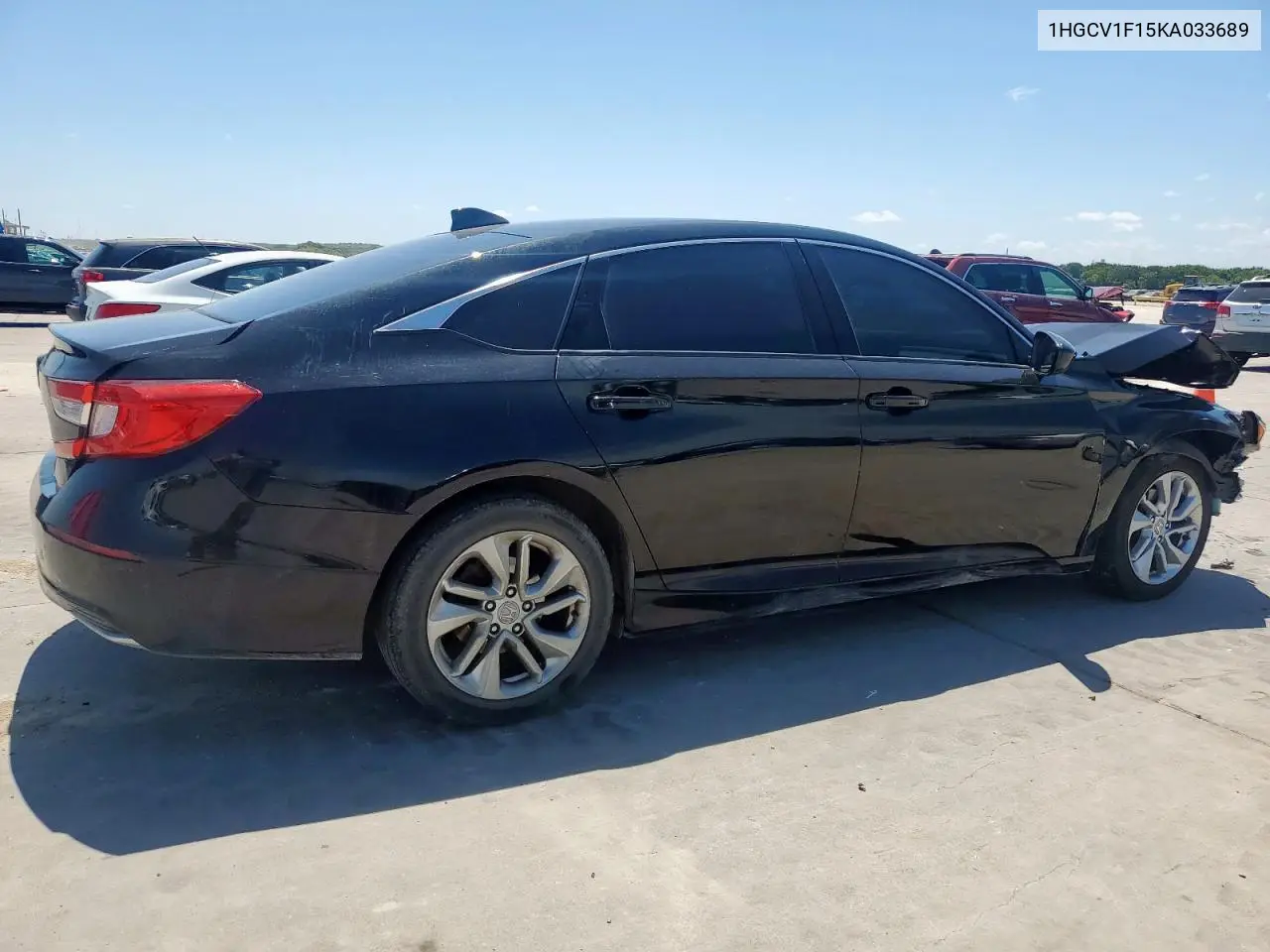 2019 Honda Accord Lx VIN: 1HGCV1F15KA033689 Lot: 62866135