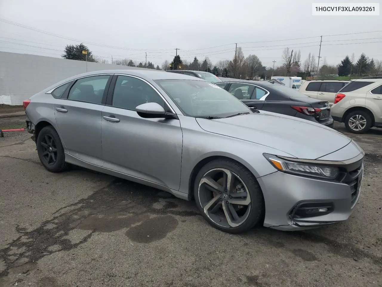 2020 Honda Accord Sport VIN: 1HGCV1F3XLA093261 Lot: 48385475