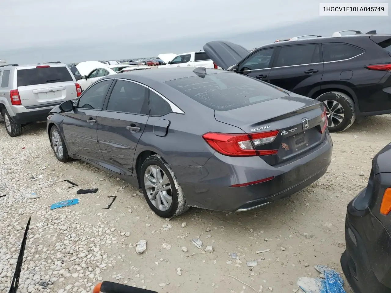 2020 Honda Accord Lx VIN: 1HGCV1F10LA045749 Lot: 51128465