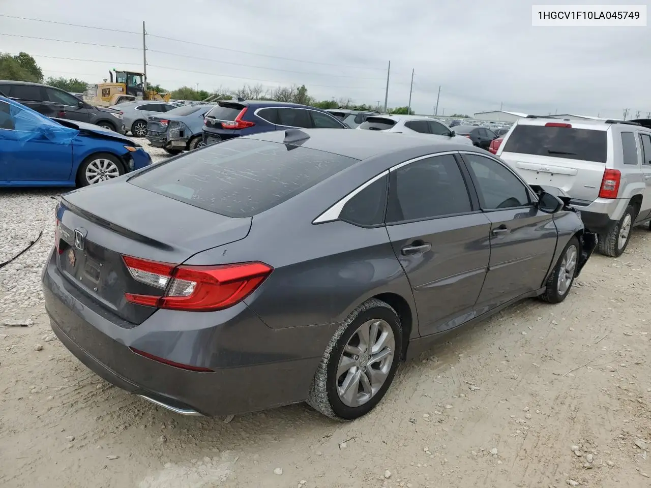 2020 Honda Accord Lx VIN: 1HGCV1F10LA045749 Lot: 51128465