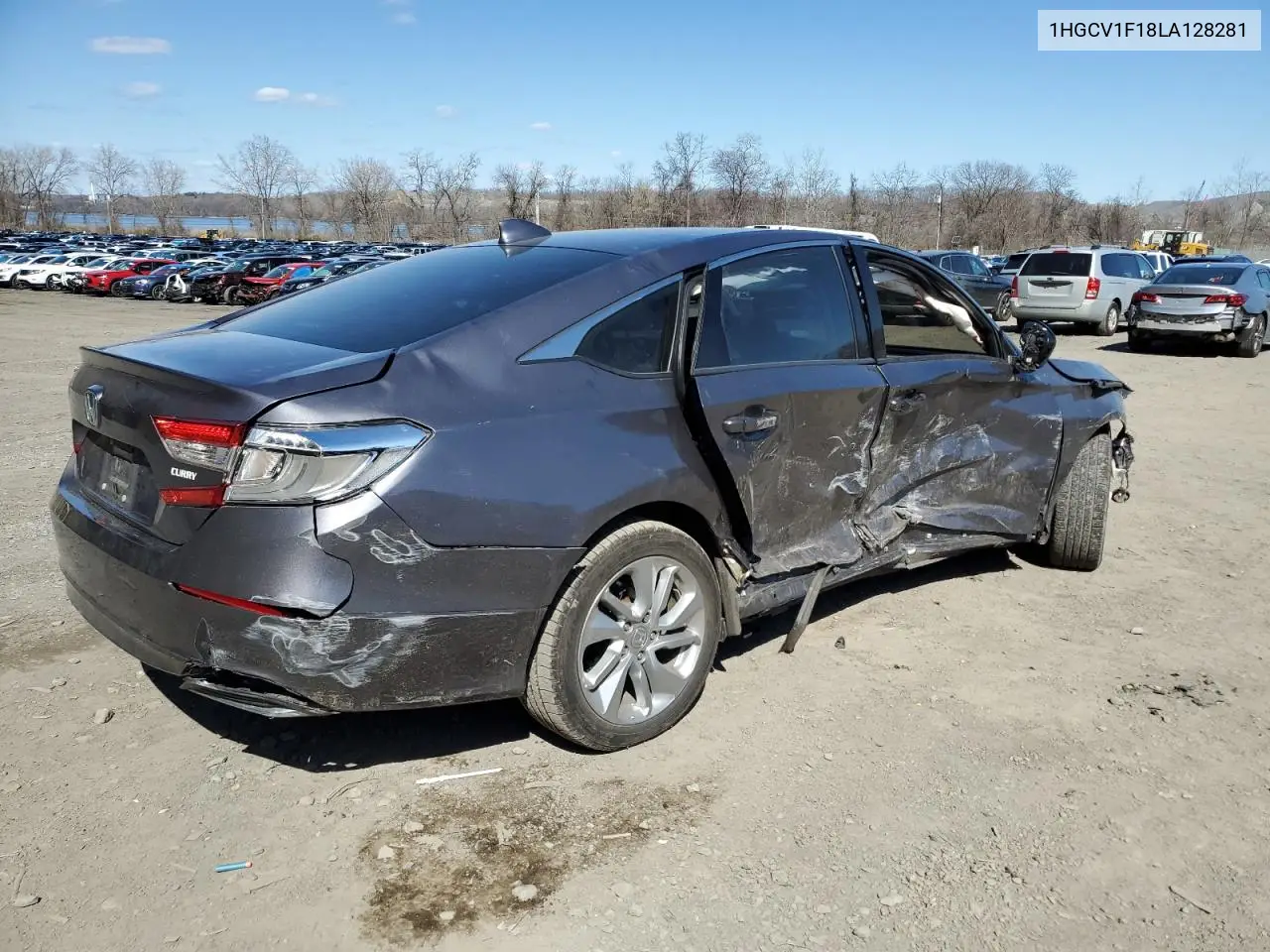 2020 Honda Accord Lx VIN: 1HGCV1F18LA128281 Lot: 52355465
