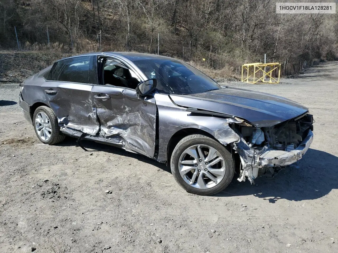 2020 Honda Accord Lx VIN: 1HGCV1F18LA128281 Lot: 52355465