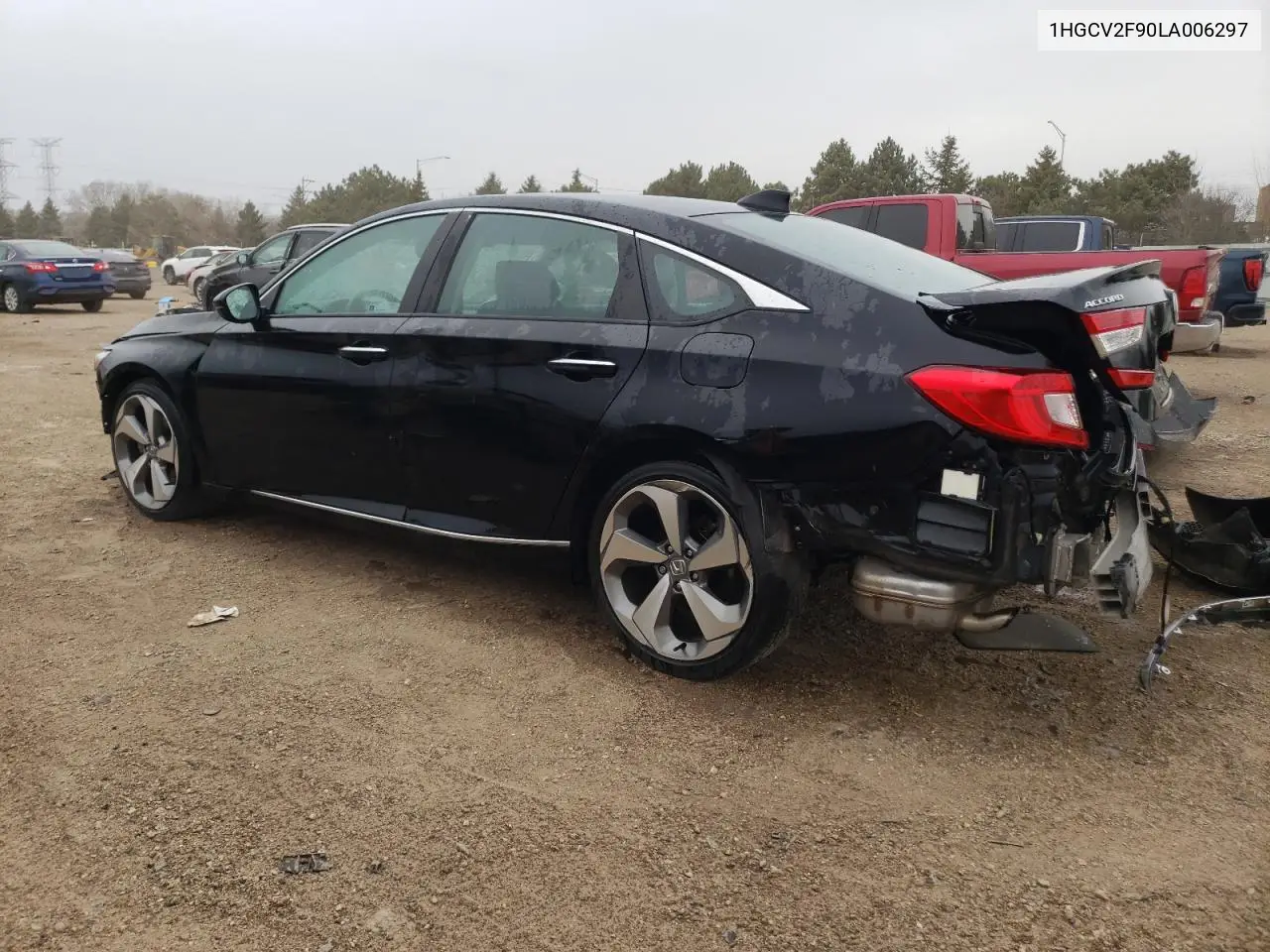 2020 Honda Accord Touring VIN: 1HGCV2F90LA006297 Lot: 53524065