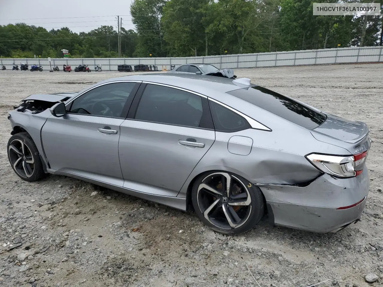 2020 Honda Accord Sport VIN: 1HGCV1F36LA100397 Lot: 58363835