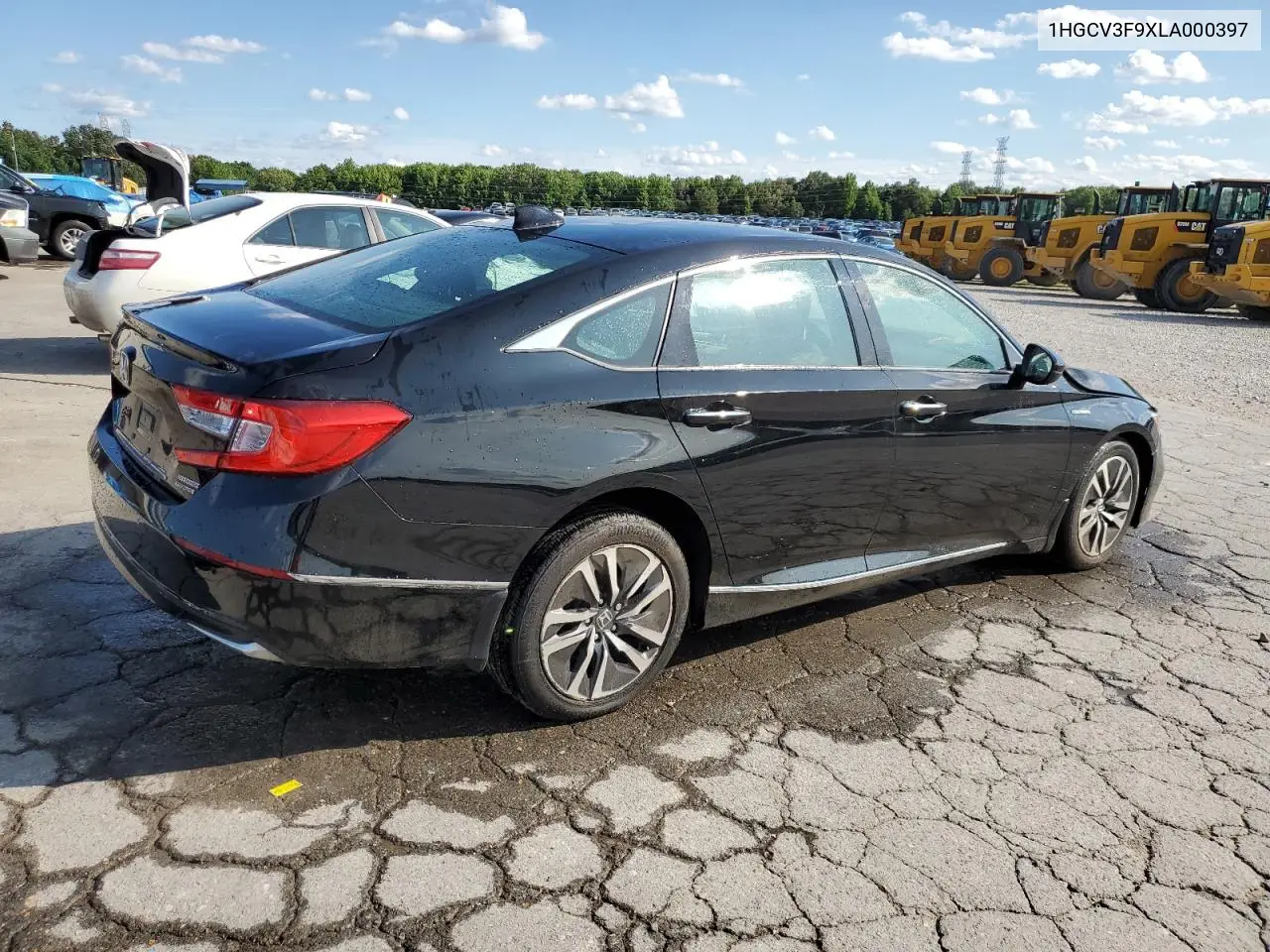 2020 Honda Accord Touring Hybrid VIN: 1HGCV3F9XLA000397 Lot: 58972445