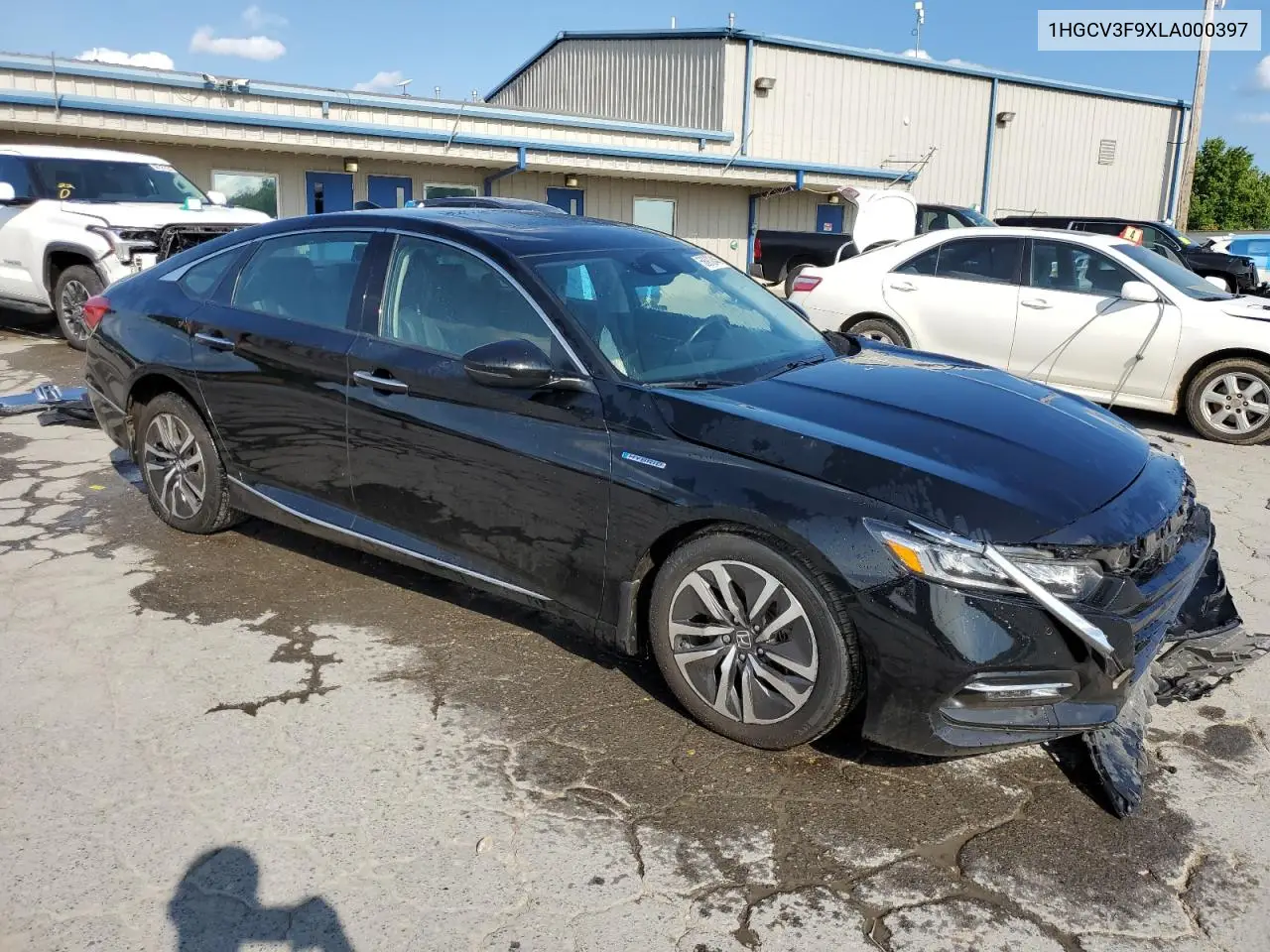 2020 Honda Accord Touring Hybrid VIN: 1HGCV3F9XLA000397 Lot: 58972445