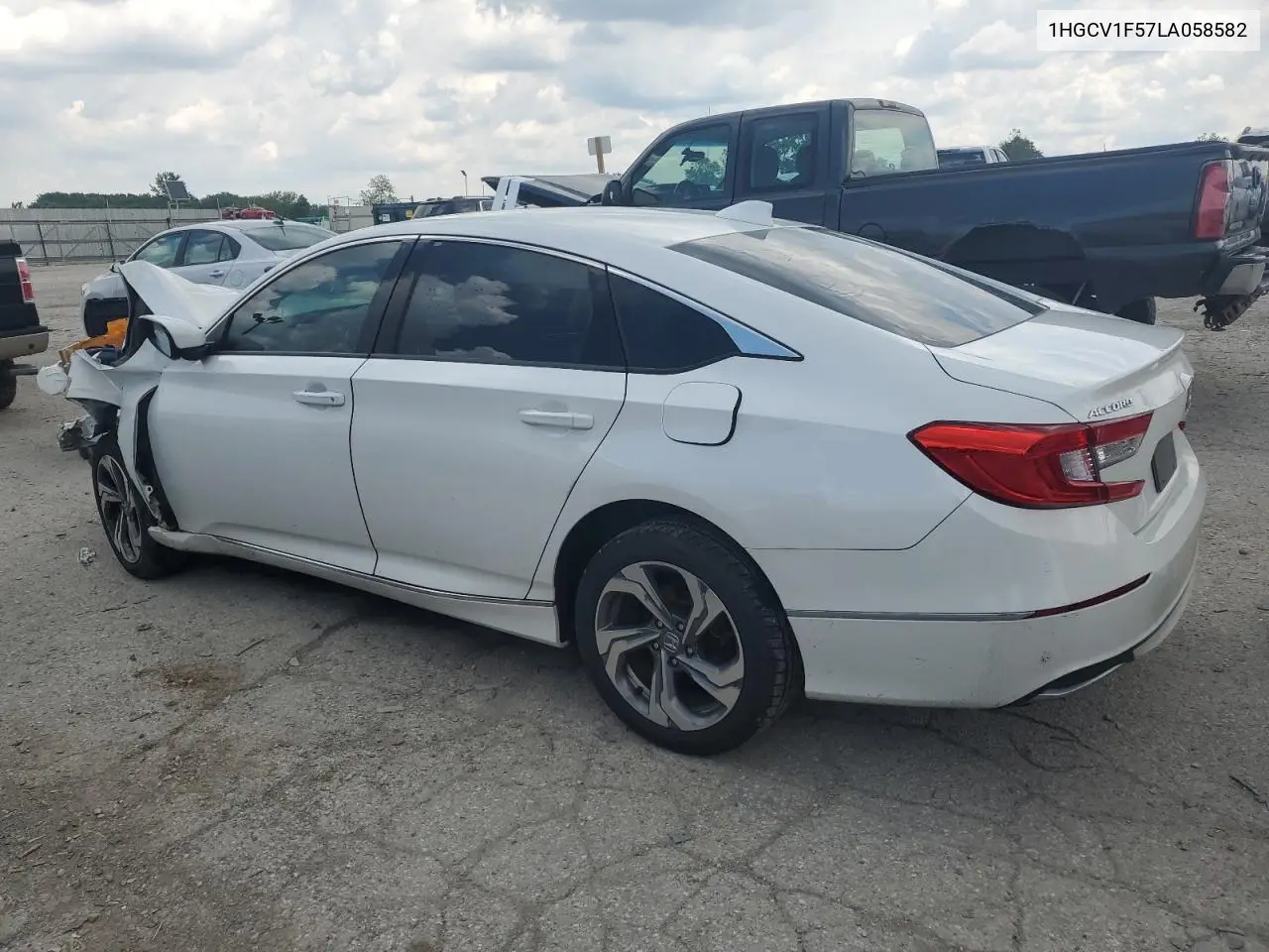 2020 Honda Accord Exl VIN: 1HGCV1F57LA058582 Lot: 59039735