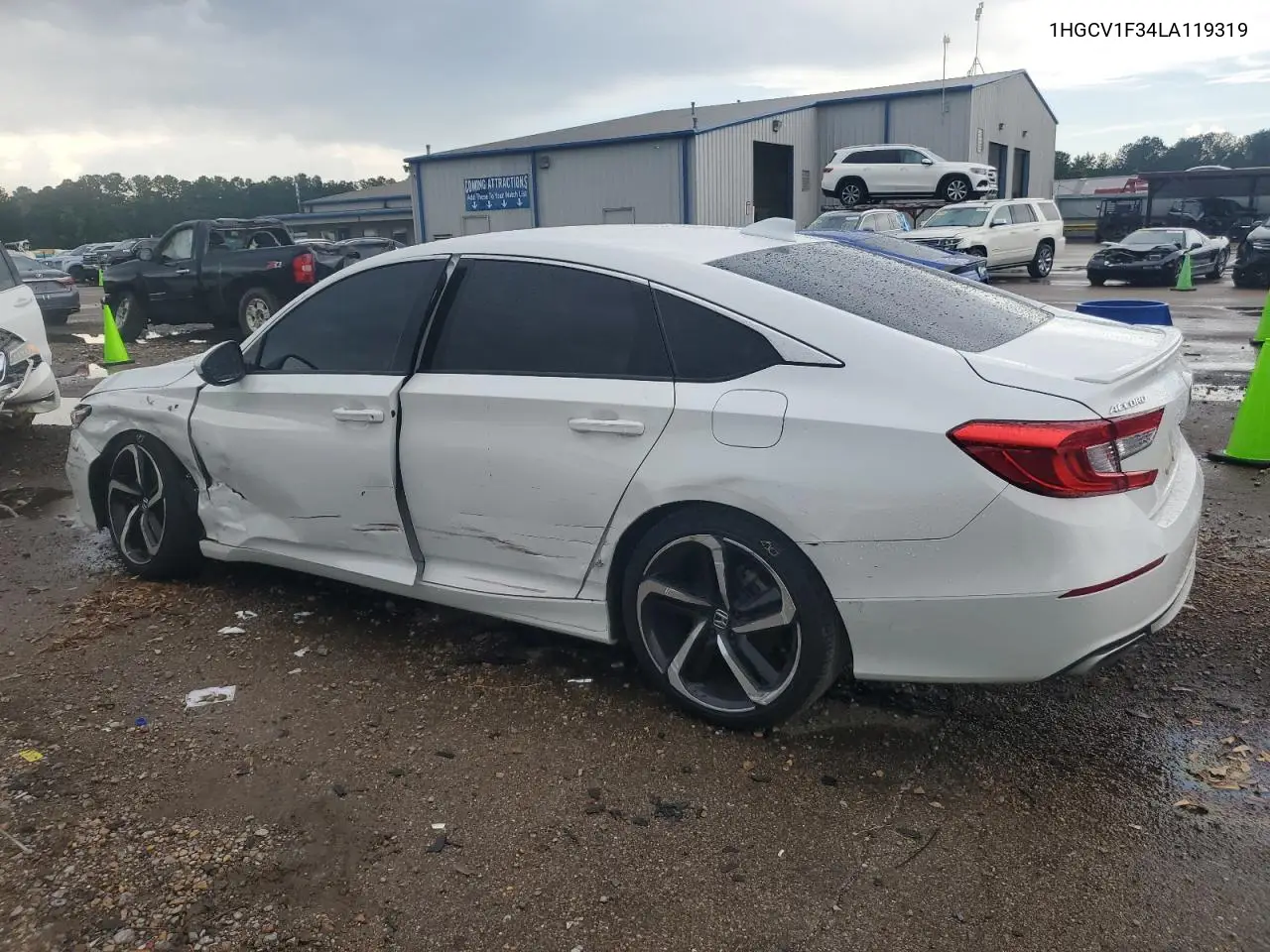 2020 Honda Accord Sport VIN: 1HGCV1F34LA119319 Lot: 61067575