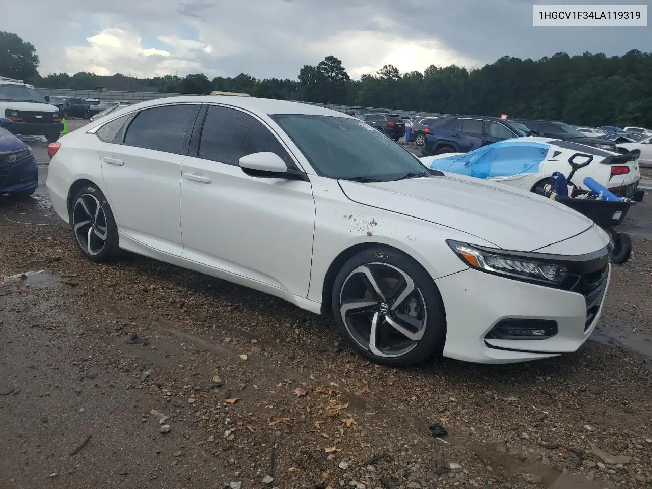 2020 Honda Accord Sport VIN: 1HGCV1F34LA119319 Lot: 61067575