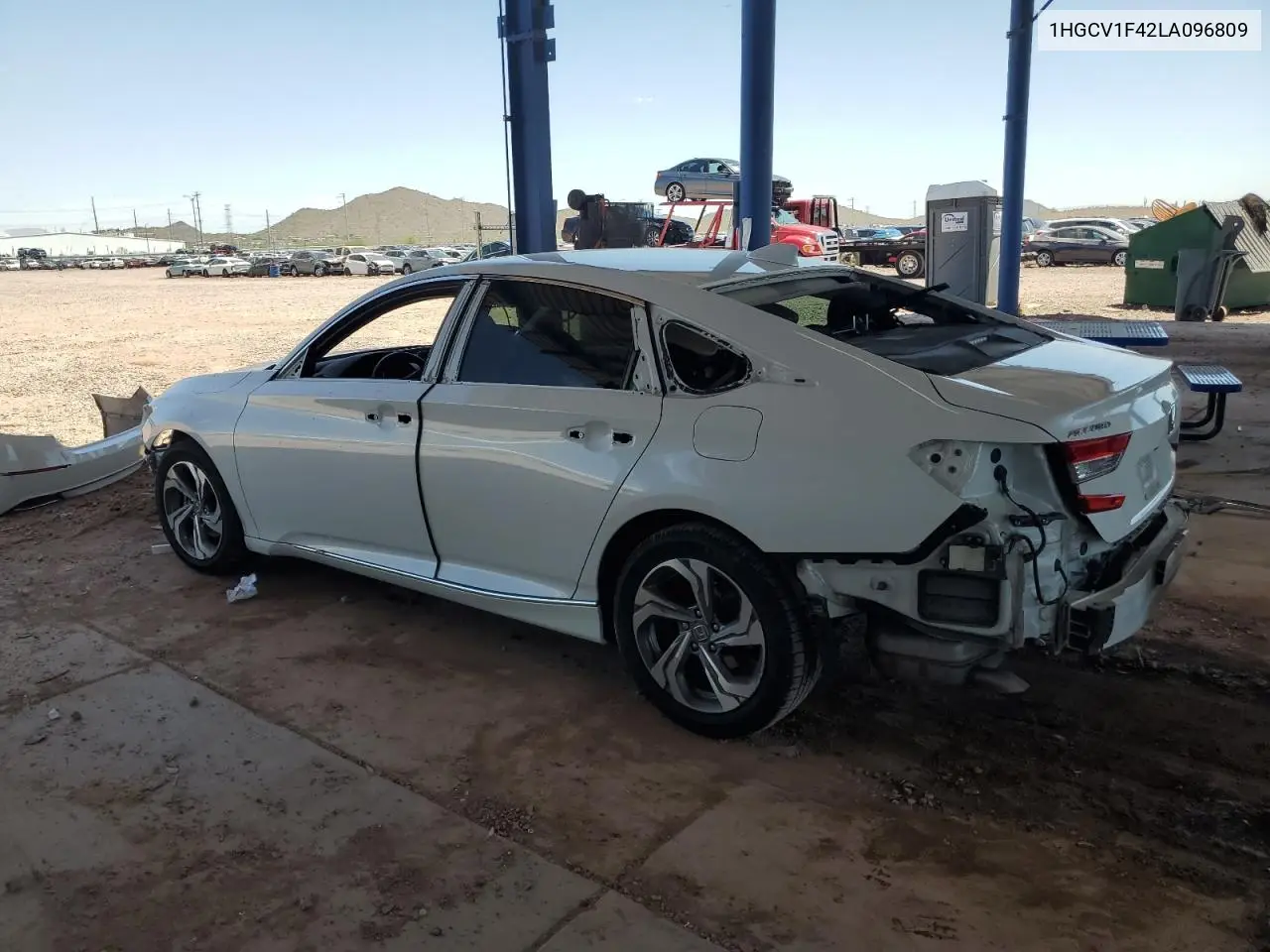 2020 Honda Accord Ex VIN: 1HGCV1F42LA096809 Lot: 62308565