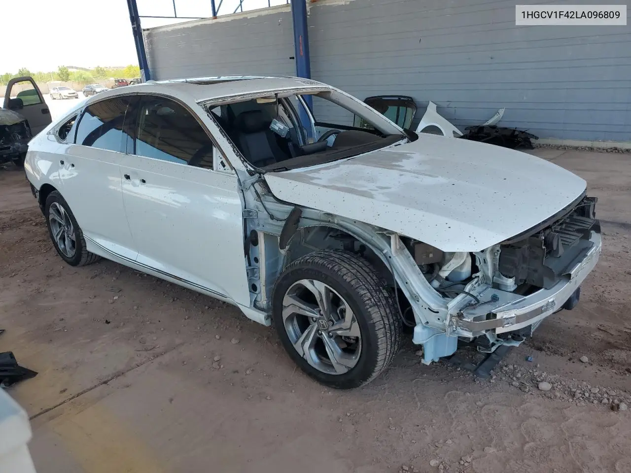 2020 Honda Accord Ex VIN: 1HGCV1F42LA096809 Lot: 62308565