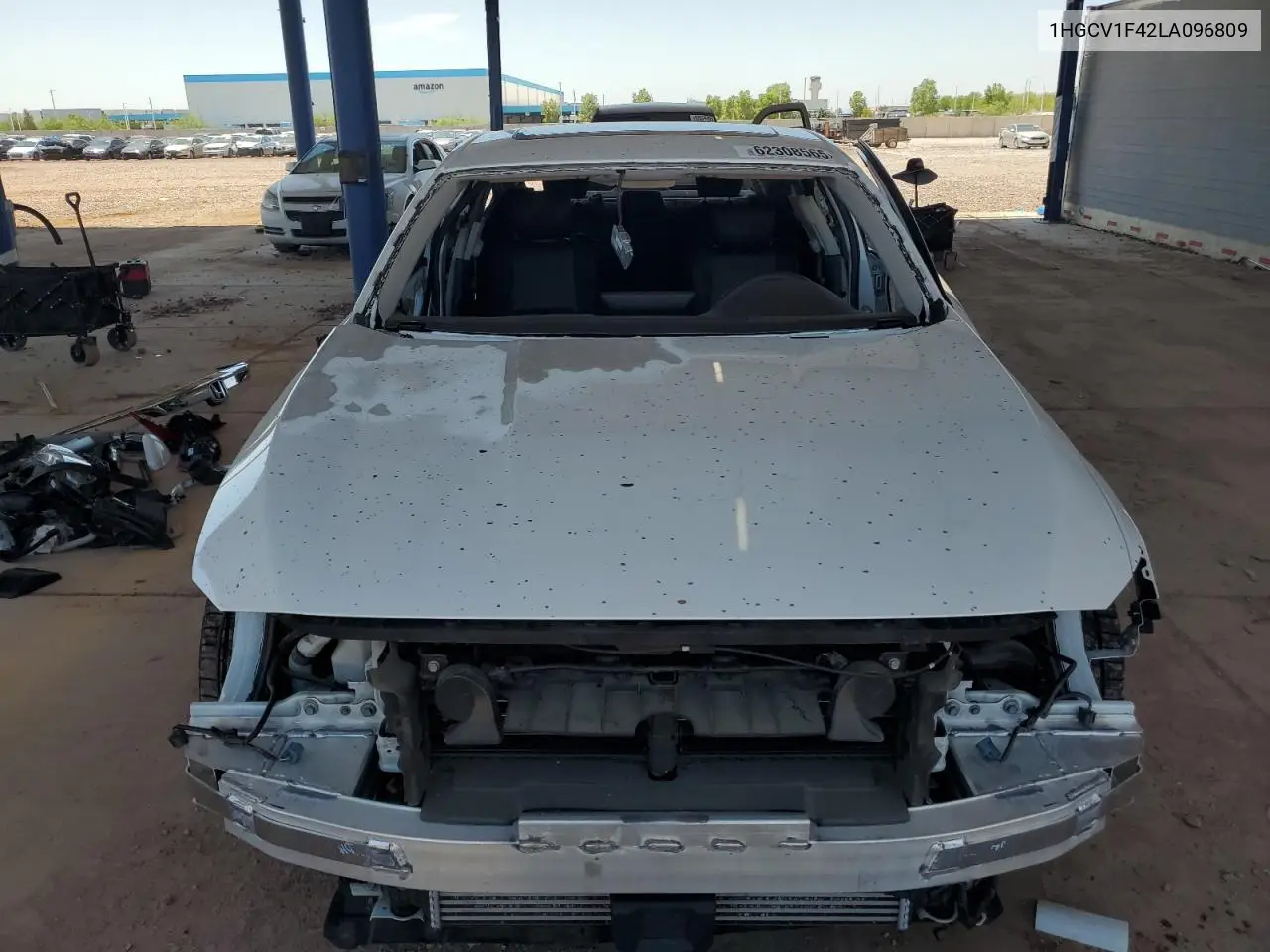 2020 Honda Accord Ex VIN: 1HGCV1F42LA096809 Lot: 62308565