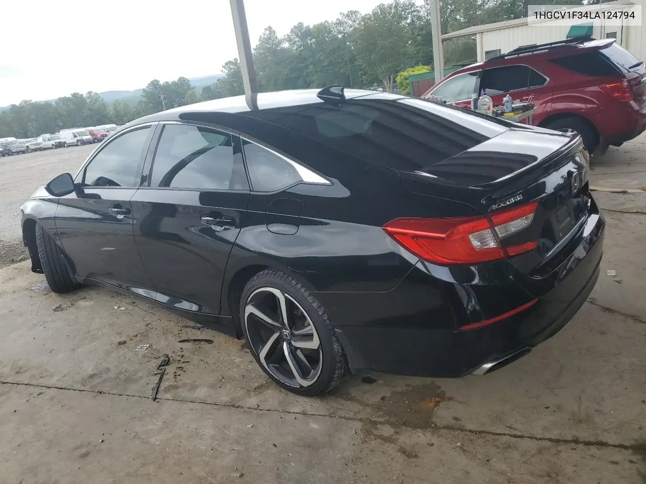 2020 Honda Accord Sport VIN: 1HGCV1F34LA124794 Lot: 62659075