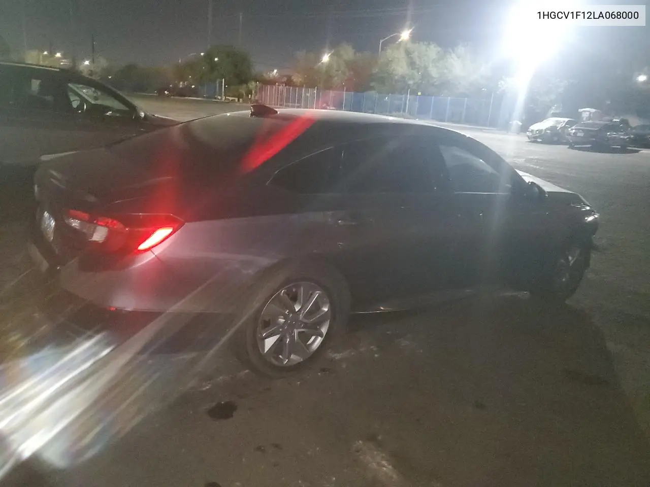 2020 Honda Accord Lx VIN: 1HGCV1F12LA068000 Lot: 63150825