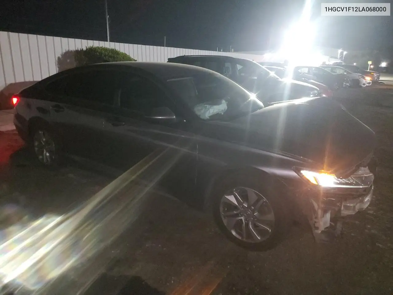 2020 Honda Accord Lx VIN: 1HGCV1F12LA068000 Lot: 63150825