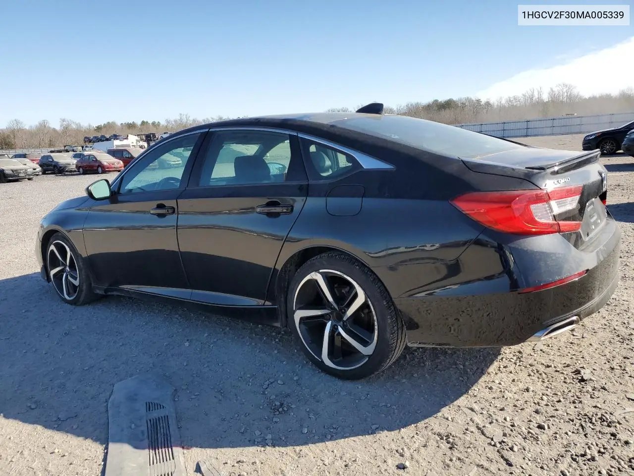 2021 Honda Accord Sport VIN: 1HGCV2F30MA005339 Lot: 42985515