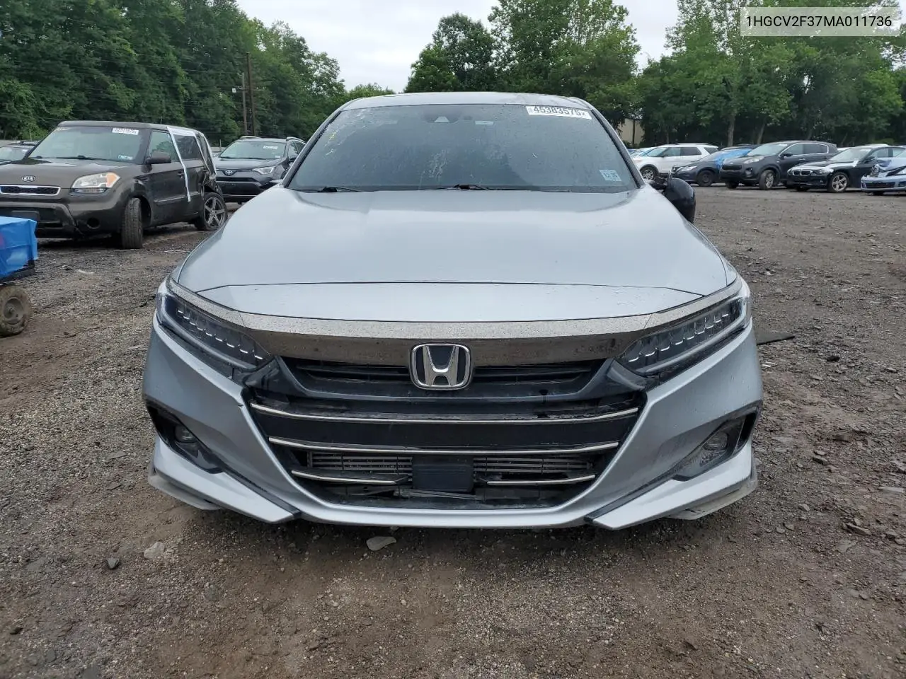 2021 Honda Accord Sport VIN: 1HGCV2F37MA011736 Lot: 45383575