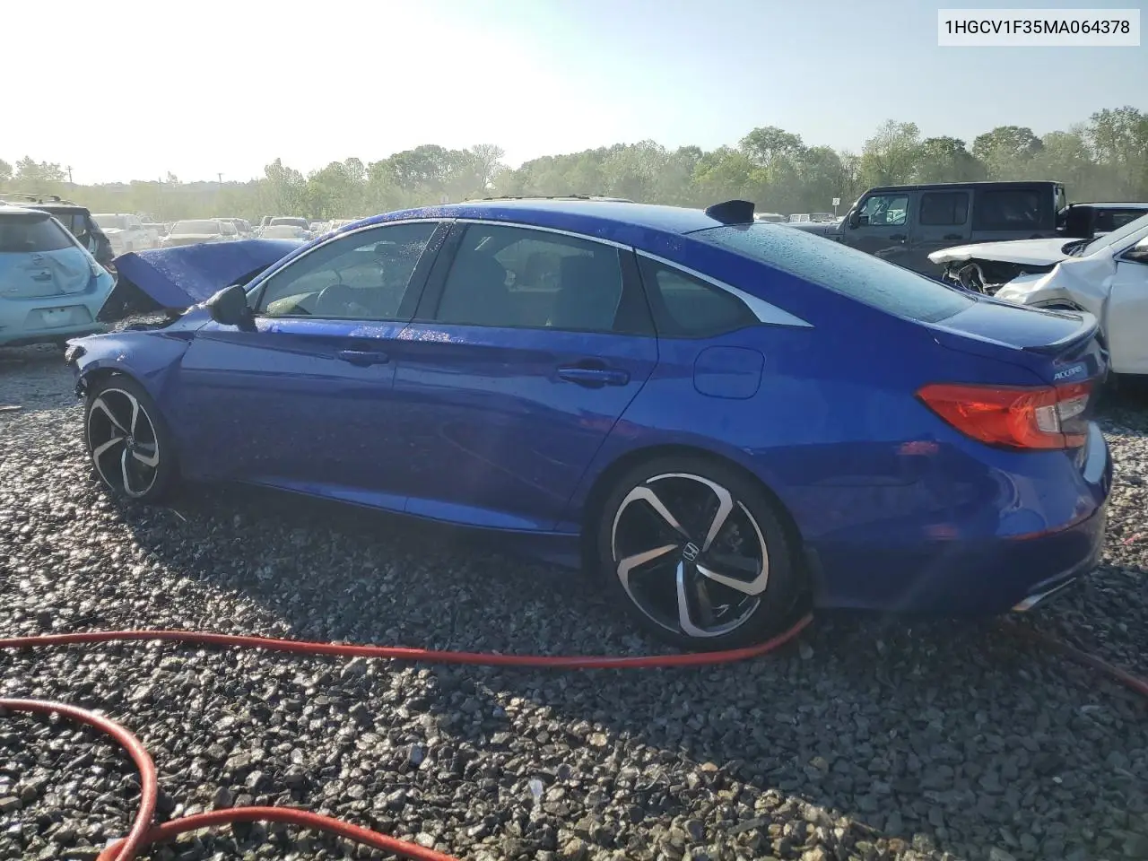 2021 Honda Accord Sport VIN: 1HGCV1F35MA064378 Lot: 53691715