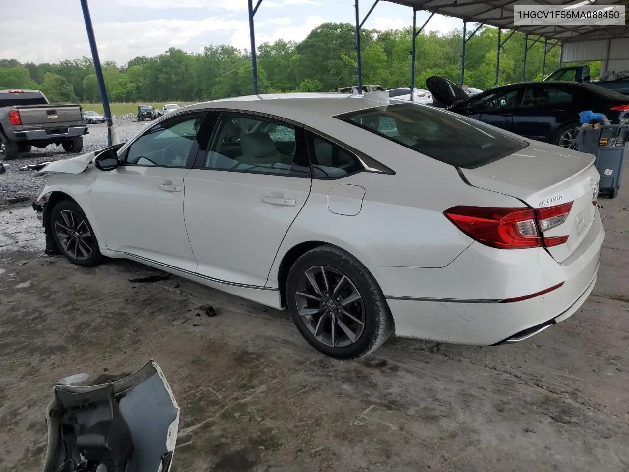 2021 Honda Accord Exl VIN: 1HGCV1F56MA088450 Lot: 54214095