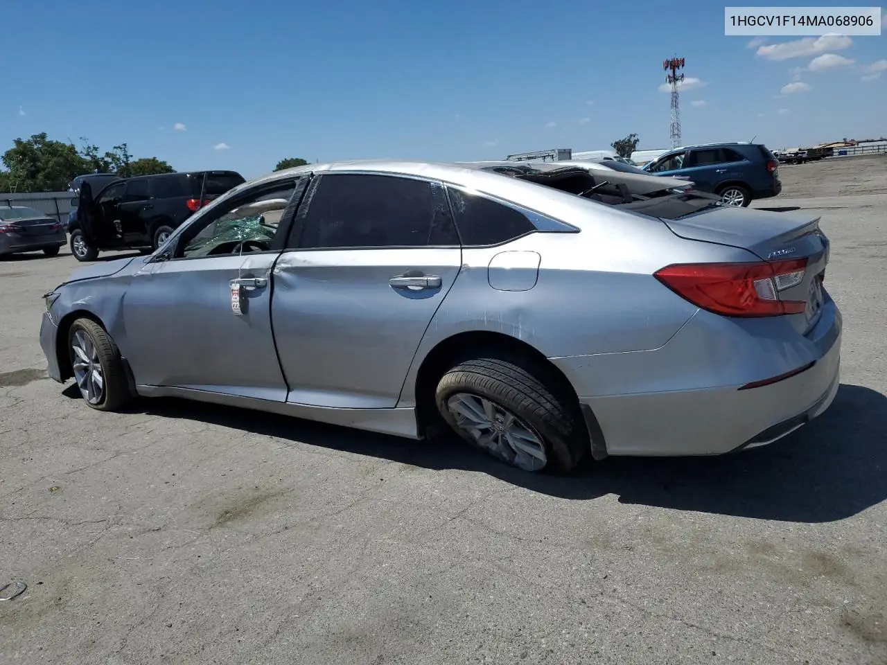 2021 Honda Accord Lx VIN: 1HGCV1F14MA068906 Lot: 56334395