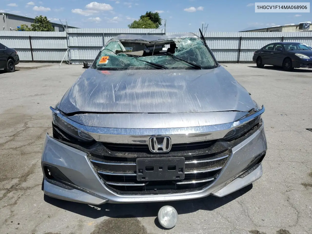2021 Honda Accord Lx VIN: 1HGCV1F14MA068906 Lot: 56334395